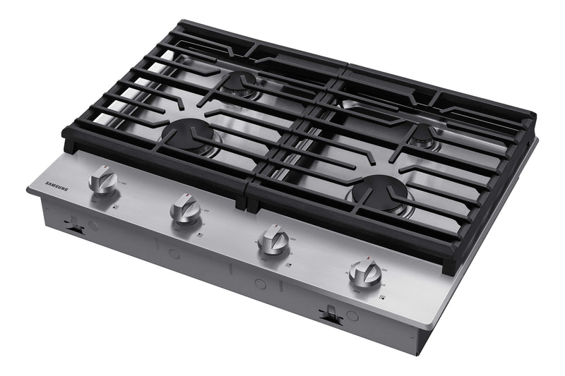 Samsung 30" Gas Cooktop in Stainless Steel NA30R5310FS/AA Leon's