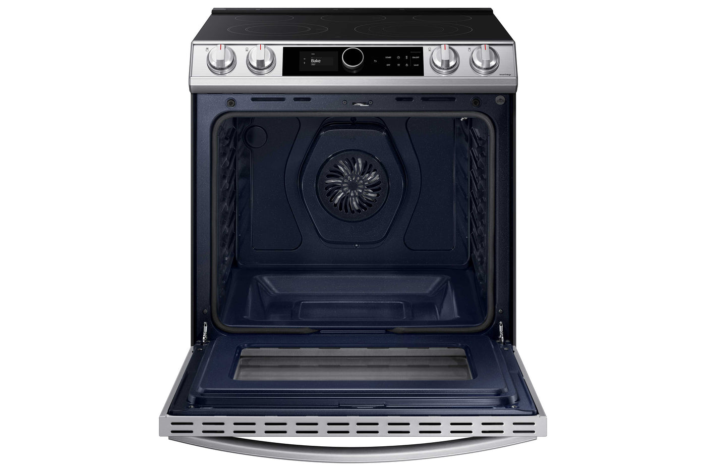 Samsung Stainless Steel Electric Range with True Convection and Air Fry (6.3 Cu.Ft) - NE63T8711SS/AC