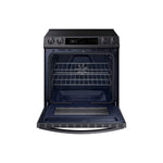 Samsung Black Stainless Steel Electric Range with True Convection and Air Fry (6.3 Cu.Ft) - NE63T8711SG/AC