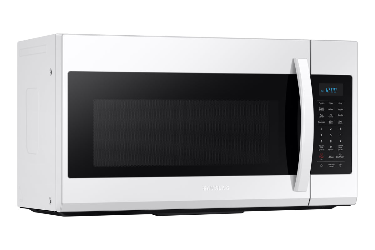Samsung White OvertheRange Microwave (1.9 Cu. Ft.) ME19R7041FW Leon's
