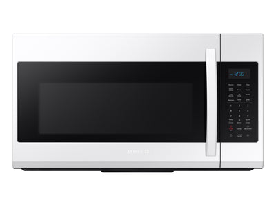 Samsung White Over-the-Range Microwave (1.9 Cu. Ft.) - ME19R7041FW