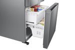 Samsung 33" 17.5 Cu. Ft. Stainless Steel Counter-Depth French Door Refrigerator - RF18A5101SR/AA