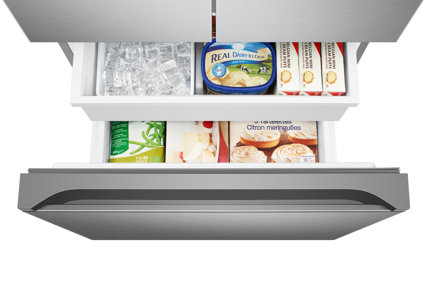 Samsung Stainless Steel 33" Counter Depth French Door (17.5 Cu.Ft) - RF18A5101SR/AA