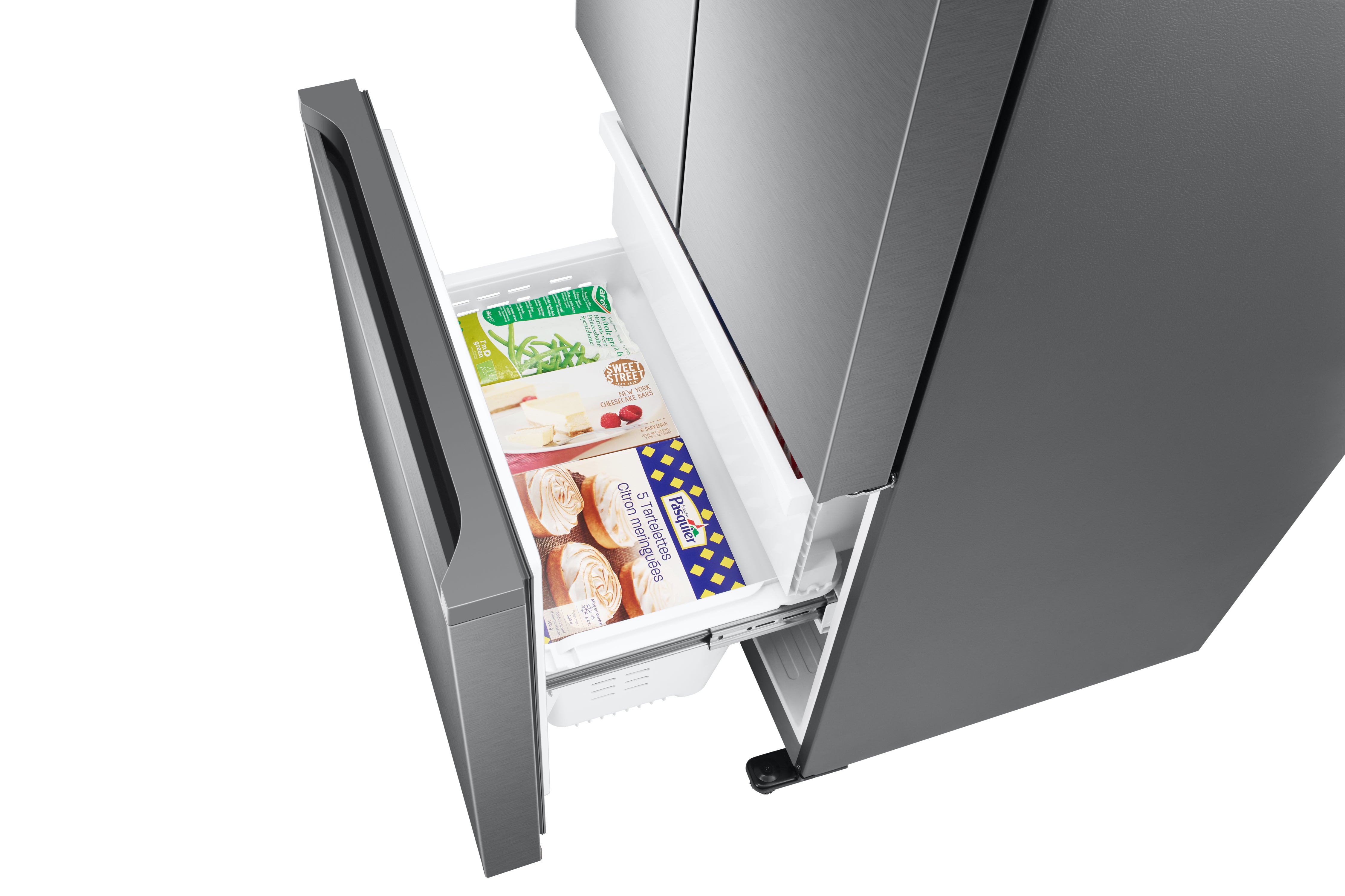 Samsung 33" 17.5 Cu. Ft. Stainless Steel Counter-Depth French Door Refrigerator - RF18A5101SR/AA