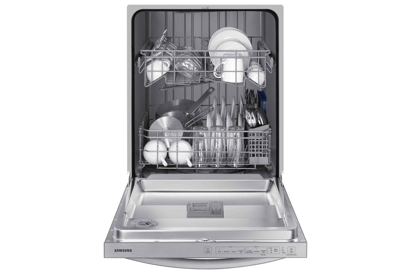 Samsung Stainless Steel 24" 55dB Built-In Dishwasher - DW80R2031US/AC