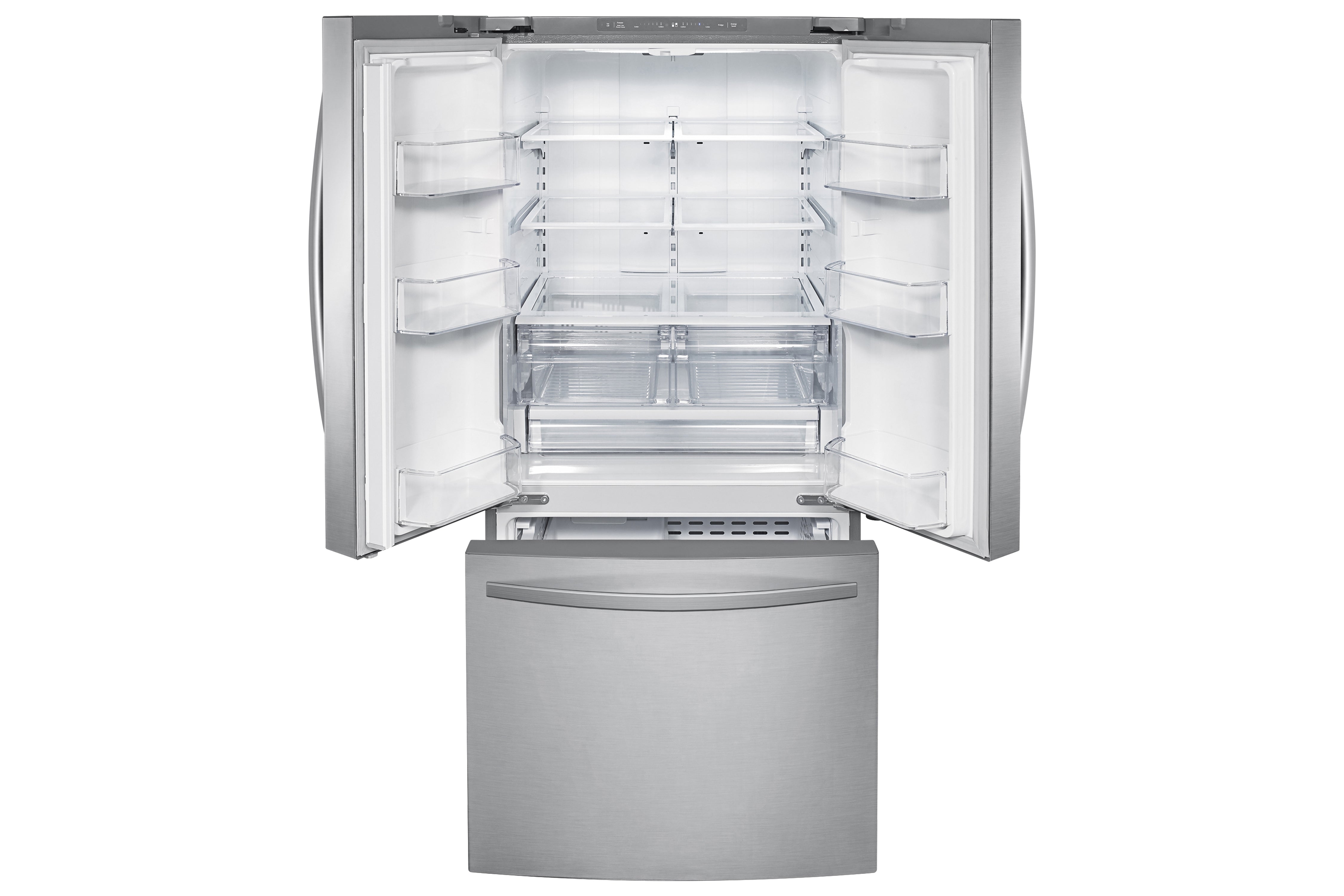 Samsung Stainless Steel French Door Refrigerator (21.8 Cu.Ft) - RF220NFTASR/AA