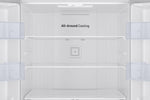Samsung Smooth White French Door Refrigerator (22.1 cu.ft.) - RF22A4111WW/AA