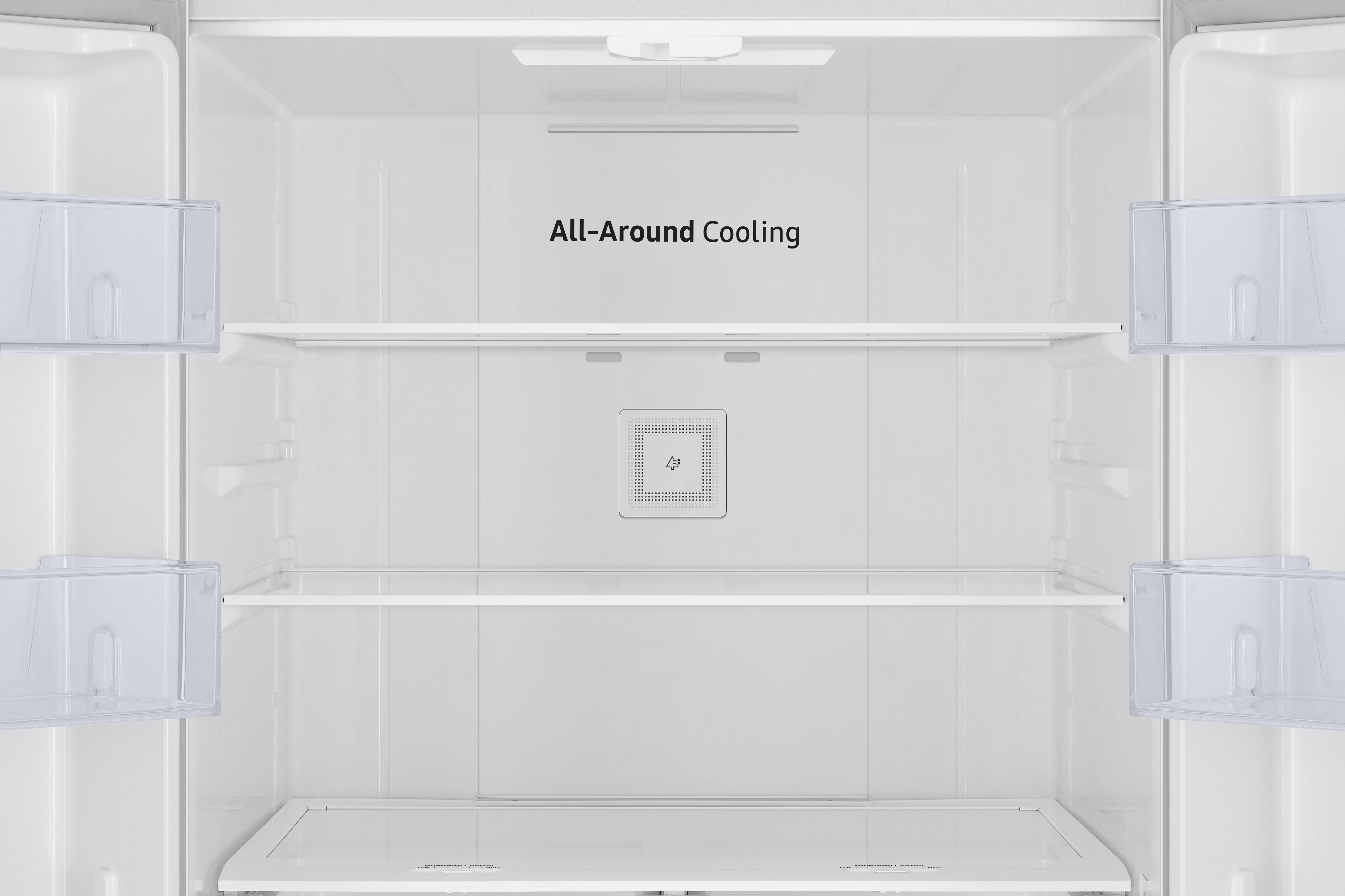 Samsung Smooth White French Door Refrigerator (22.1 cu.ft.) - RF22A4111WW/AA