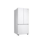 Samsung Smooth White French Door Refrigerator (22.1 cu.ft.) - RF22A4111WW/AA