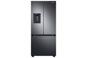 Samsung Black Stainless French Door Refrigerator with External Water Dispener (22.1 cu.ft.) - RF22A4221SG/AA
