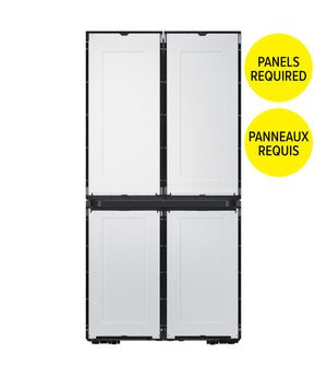 Samsung Smart Counter Depth BESPOKE 4-Door Flex™ Refrigerator (Without Panels) (22.8 Cu.Ft.) - RF23A9675AP/AC