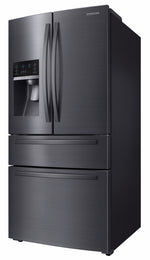 Samsung Black Stainless Steel French Door Refrigerator with Twin Cooling Plus (24.7 Cu.Ft.) - RF25HMIDBSG/AA
