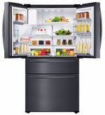 Samsung Black Stainless Steel French Door Refrigerator with Twin Cooling Plus (24.7 Cu.Ft.) - RF25HMIDBSG/AA