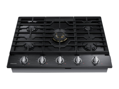 Samsung Black Stainless Steel 30" Gas Cooktop - NA30N7755TG/AA