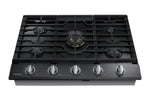 Samsung Black Stainless Steel 30" Gas Cooktop - NA30N7755TG/AA
