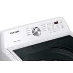 Samsung White Top Load Washer with ActiveWave Agitator (5.0 Cu.Ft) - WA44A3205AW/A4