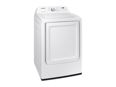 Samsung White Electric Dryer with Sensor Dry (7.2 Cu.Ft) - DVE45T3200W/AC