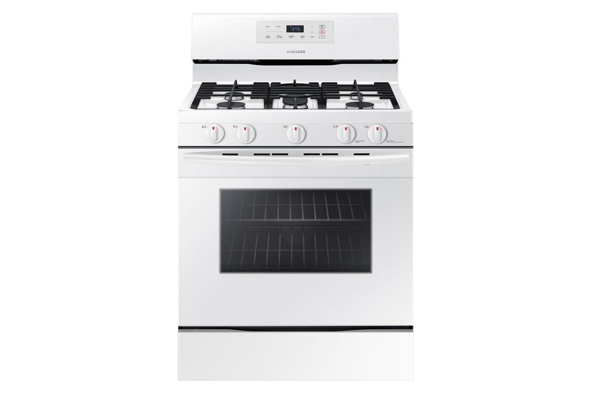 Samsung White Freestanding Gas Range (5.8 cu.ft.) - NX58M3310SW/AC