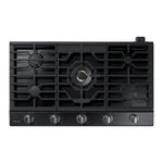 Samsung Black Stainless Steel 36" Gas Cooktop - NA36N7755TG/AA