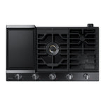 Samsung Black Stainless Steel 36" Gas Cooktop - NA36N7755TG/AA