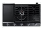 Samsung Black Stainless Steel 36" Gas Cooktop - NA36N7755TG/AA