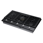Samsung Black Stainless Steel 36" Gas Cooktop - NA36N7755TG/AA