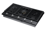 Samsung Black Stainless Steel 36" Gas Cooktop - NA36N7755TG/AA