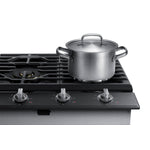 Samsung Black Stainless Steel 36" Gas Cooktop - NA36N7755TG/AA