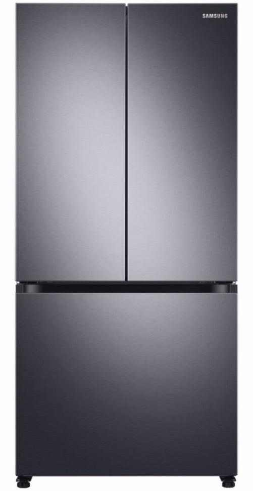 Samsung Black Stainless Steel Counter Depth French Door (17.5 Cu.Ft) - RF18A5101SG/AA