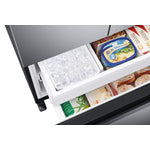 Samsung Black Stainless Steel Counter Depth French Door (17.5 Cu.Ft) - RF18A5101SG/AA