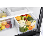 Samsung Black Stainless Steel Counter Depth French Door (17.5 Cu.Ft) - RF18A5101SG/AA