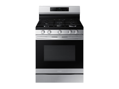 Samsung Stainless Steel Gas Fan Convection Range with Wi-Fi and Air Fry (6.0 Cu.Ft) - NX60A6511SS/AA