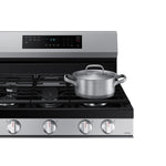 Samsung Stainless Steel Gas Fan Convection Range with Wi-Fi and Air Fry (6.0 Cu.Ft) - NX60A6511SS/AA