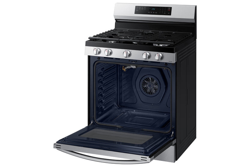 Samsung Stainless Steel Gas Fan Convection Range with WiFi and Air Fry