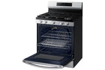 Samsung Stainless Steel Gas Fan Convection Range with Wi-Fi and Air Fry (6.0 Cu.Ft) - NX60A6511SS/AA