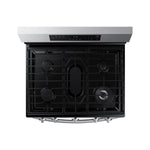 Samsung Stainless Steel Gas Fan Convection Range with Wi-Fi and Air Fry (6.0 Cu.Ft) - NX60A6511SS/AA