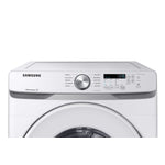 Samsung White Front Load Electric Dryer with Shallow Depth (7.5 Cu.Ft) - DVE45T6005W/AC