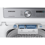 Samsung White Top Load Washer with Active Water Jet Faucet and EZ Access Tub (5.8 Cu.Ft) - WA50R5200AW/US