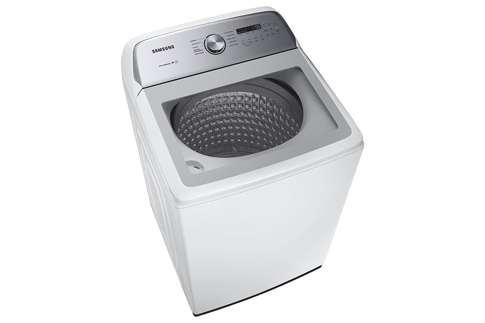 Samsung White Top Load Washer with Active Water Jet Faucet and EZ Access Tub (5.8 Cu.Ft) - WA50R5200AW/US