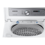 Samsung White Top Load Washer with Active Water Jet Faucet and EZ Access Tub (5.8 Cu.Ft) - WA50R5200AW/US