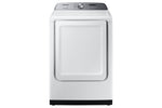 Samsung White Electric Dryer with Sensor Dry (7.4 Cu.Ft) - DVE50T5205W/AC