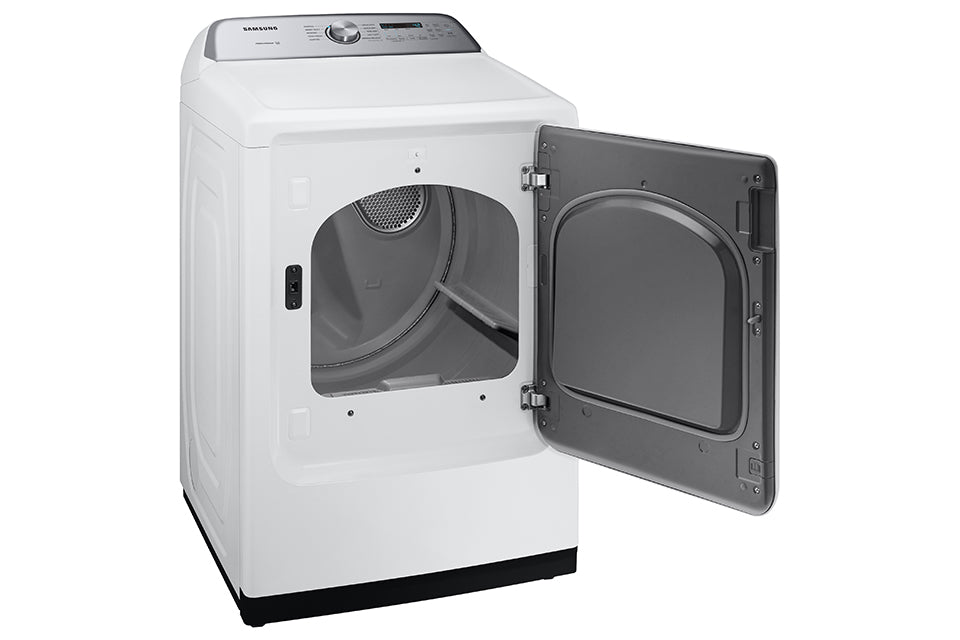 Samsung White Electric Dryer with Sensor Dry (7.4 Cu.Ft