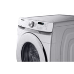 Samsung White Front Load Washer with Shallow Depth (5.2 Cu.Ft) - WF45T6000AW/A5