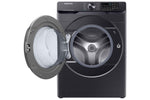 Samsung Black Stainless Steel Front Load Washer with Super Speed (5.8 Cu.Ft) - WF50T8500AV/A5