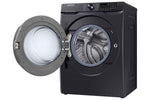 Samsung Black Stainless Steel Front Load Washer with Super Speed (5.8 Cu.Ft) - WF50T8500AV/A5