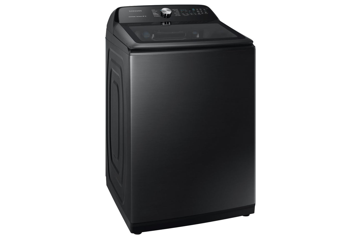 Samsung Black Stainless Top Load Washer with SuperSpeed and EZ Access Tub (5.8 Cu.Ft.) - WA50A5400AV/A4