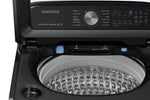 Samsung Black Stainless Top Load Washer with SuperSpeed and EZ Access Tub (5.8 Cu.Ft.) - WA50A5400AV/A4