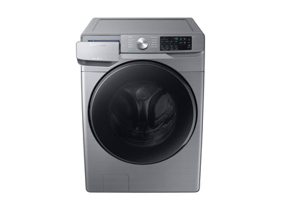 Samsung Stainless Platinum Steam Front Load Washer (5.2 Cu. Ft.) - WF45R6100AP/US