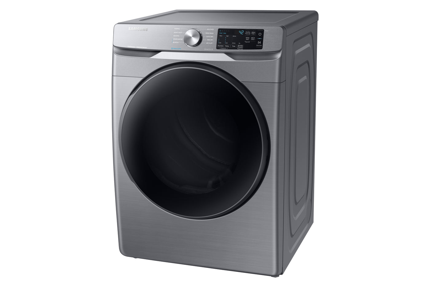 Samsung Stainless Platinum Steam Front Load Dryer (7.5 Cu. Ft.) - DVE45T6100P/AC