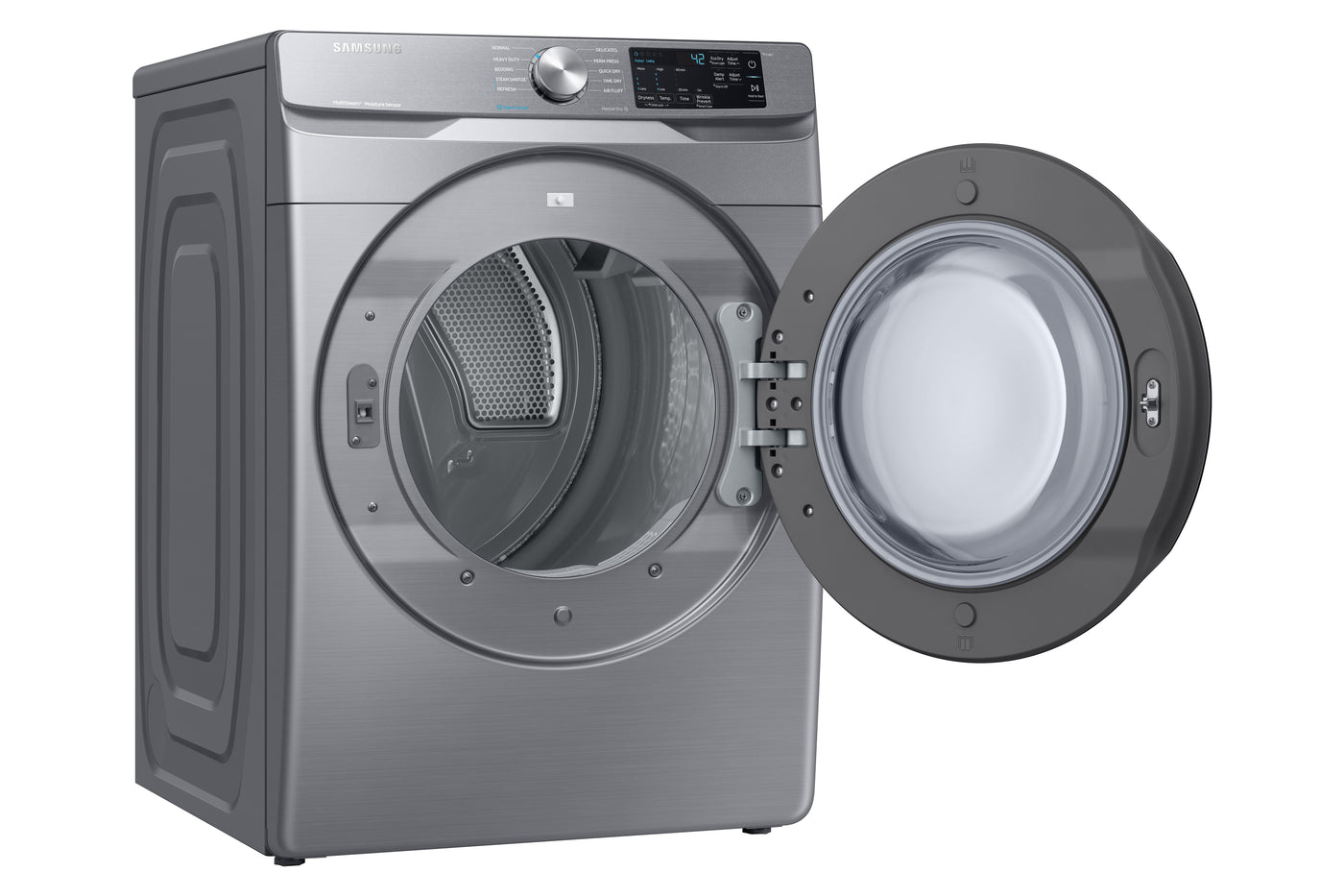 Samsung Stainless Platinum Steam Front Load Dryer (7.5 Cu. Ft.) - DVE45T6100P/AC